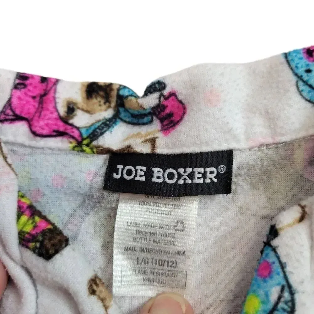 Joe Boxer pug pajamas L10/12